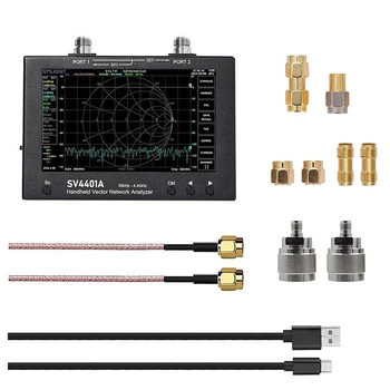 SV4401A Vektör Ağ Analizörü 50 kHz-4.4 Ghz HF VHF UHF Anten Analizörü İçin Güncelleme Nanovna Vna