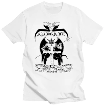 Abigail Band Siyah Toplu Namaz Logosu beyaz tişört