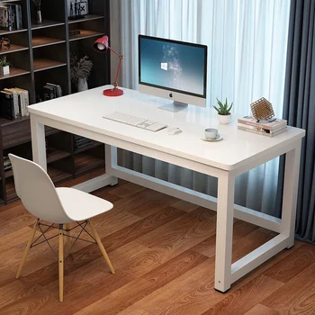 Depolama Modern Ofis masaüstü bilgisayar Yüksekliği Yetişkin Makyaj Ofis Masası Eğitim İskandinav Mesas Para Ordenador İş Mobilyaları