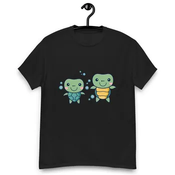 sevimli kaplumbağa t-shirt deniz tasarrufu