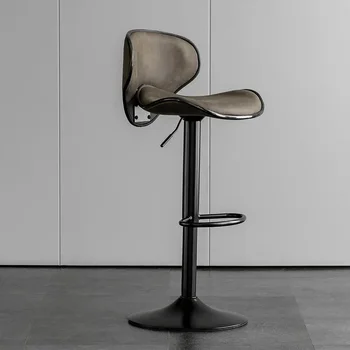 O243Bar sandalye kombinasyonu yüksek tabure ön büro makyaj dışkı high-end bar taburesi koleksiyonu bar modern basit sandalye kaldırma sandalye