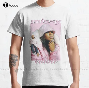 Orijinal Missy Elliott Gerileme klasik tişört Kız Gömlek Özel Yetişkin Genç Unisex Dijital Baskı Tee Gömlek Xs-5Xl Pamuk