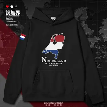 Hollanda ulusal haritası mens hoodies erkek uzun kollu spor eşofman casual hoodie kazaklar sonbahar kış giysileri