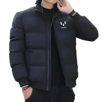 Özel Teklif Moda erkek Kış Ceket Pamuk Ceket Parker Ceket erkek Rüzgar Geçirmez Kalın Sıcak uzun kaban