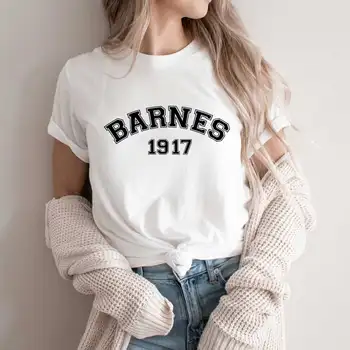 Kadın Barnes 1917 Gömlek Serin Bucky Barnes T-shirt Vintage Kış Asker Gömlek Unisex Süper Kahraman Tees