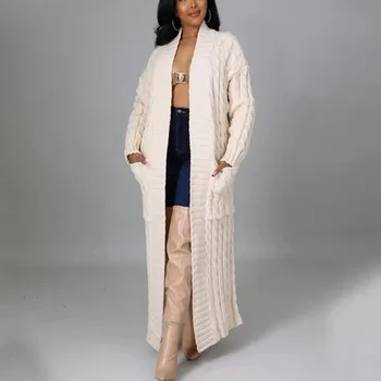 Sonbahar Kış Yeni kadın Uzun Kollu Düz Renk Kazak Kalınlaşmış artı boyutu elbiseler gömlek kadınlar için cupshe Moda En İyi Satış