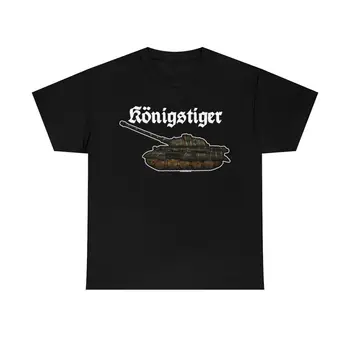 Konigstiger Kral Kaplan T-Shirt Alman Tankı Sürüm 3