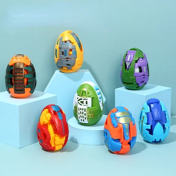 3 ADET Eğlenceli Dönüştürülmüş dinozor yumurtaları Çocuklar Doğum Günü Partisi Iyilik hediye paketi Hediye Oyuncaklar Noel Partisi Iyilik Pinata