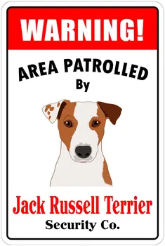 Jack Russell Terrier tarafından Devriye Gezilen Uyarı Alanı 8