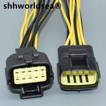 shhworldsea 10P 1.8 mm 174657-2 Otomobil Elektrik Teli su geçirmez konnektör 174655-2 174656-7 Araba Erkek Fiş Dişi Soket