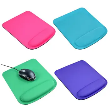 Gri Kare Bileklik Oyun Mousepad Aksesuarları PC Dizüstü Oyun Dolabı Masa Matı Pembe Mouse Pad Düz Renk Fare Mat Sıcak Satış