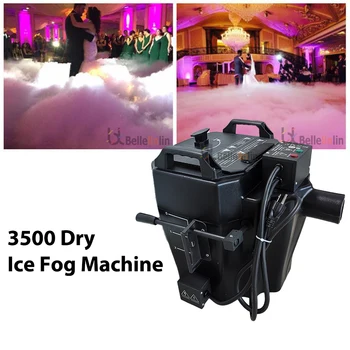 0 Vergi 1 Adet Düşük Yalan Duman Makinesi Nimbus 3500 W Kuru Buz Sis Makinesi İle Düğün Sahne Parti İçin Boru Ve Meme