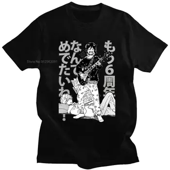 Umıbe Hiçbir Etranger Hashimoto Shun ve Chihana Mio Japon Çizgi Roman Üstleri Yaz Vahşi Gevşek %100 % Pamuk s T-shirt Gelgit