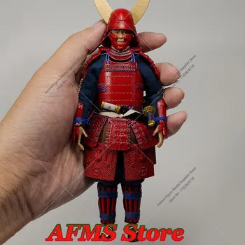 Evet Stüdyo No. 006 1/12 Ölçekli Tahsil Japon Samurai Kırmızı Şeytan Iı Naomasa 6 inç Erkek Asker Aksiyon Figürü Tam Set Modeli